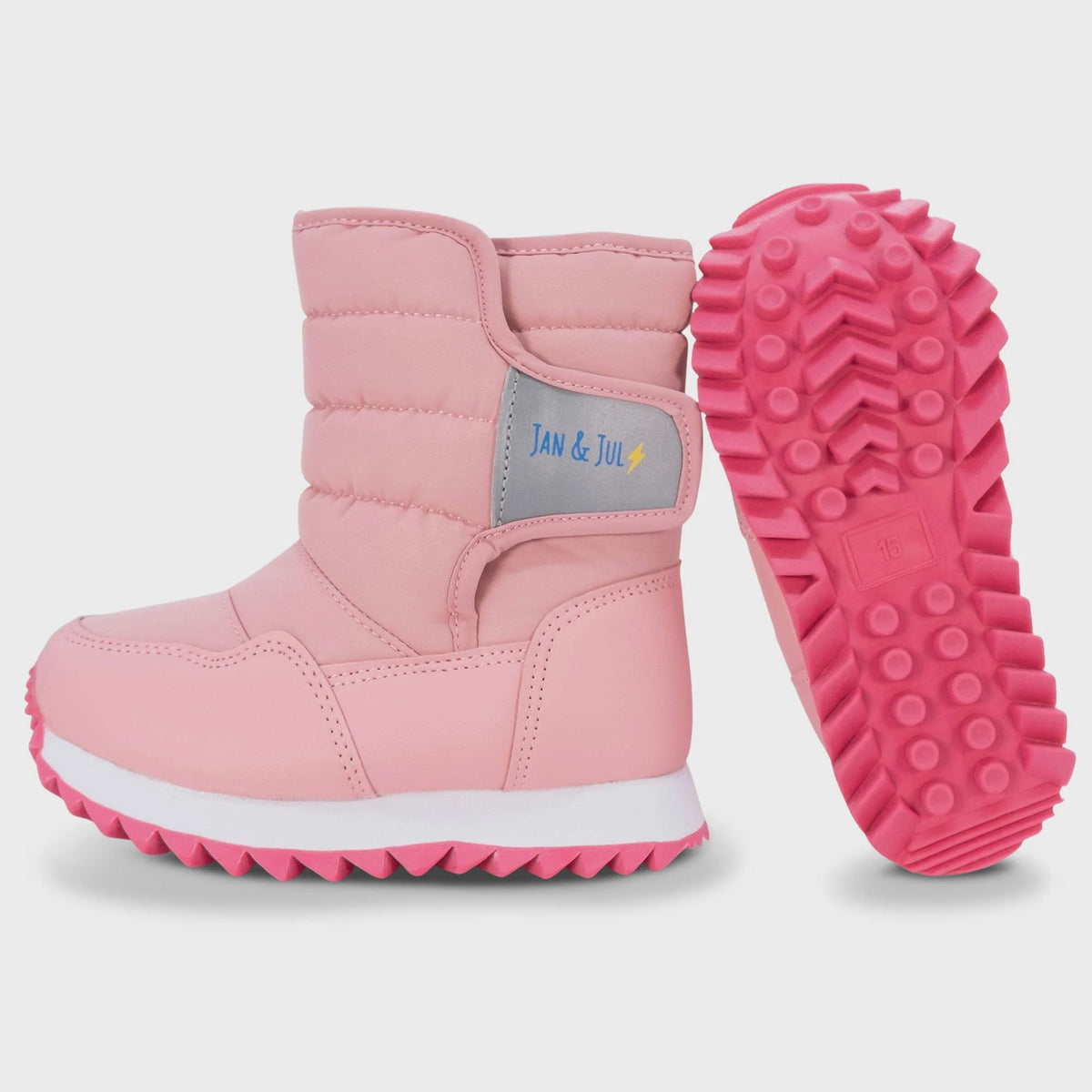 Jan & Jul Tall Puffy Winter Boots - Dusty Pink