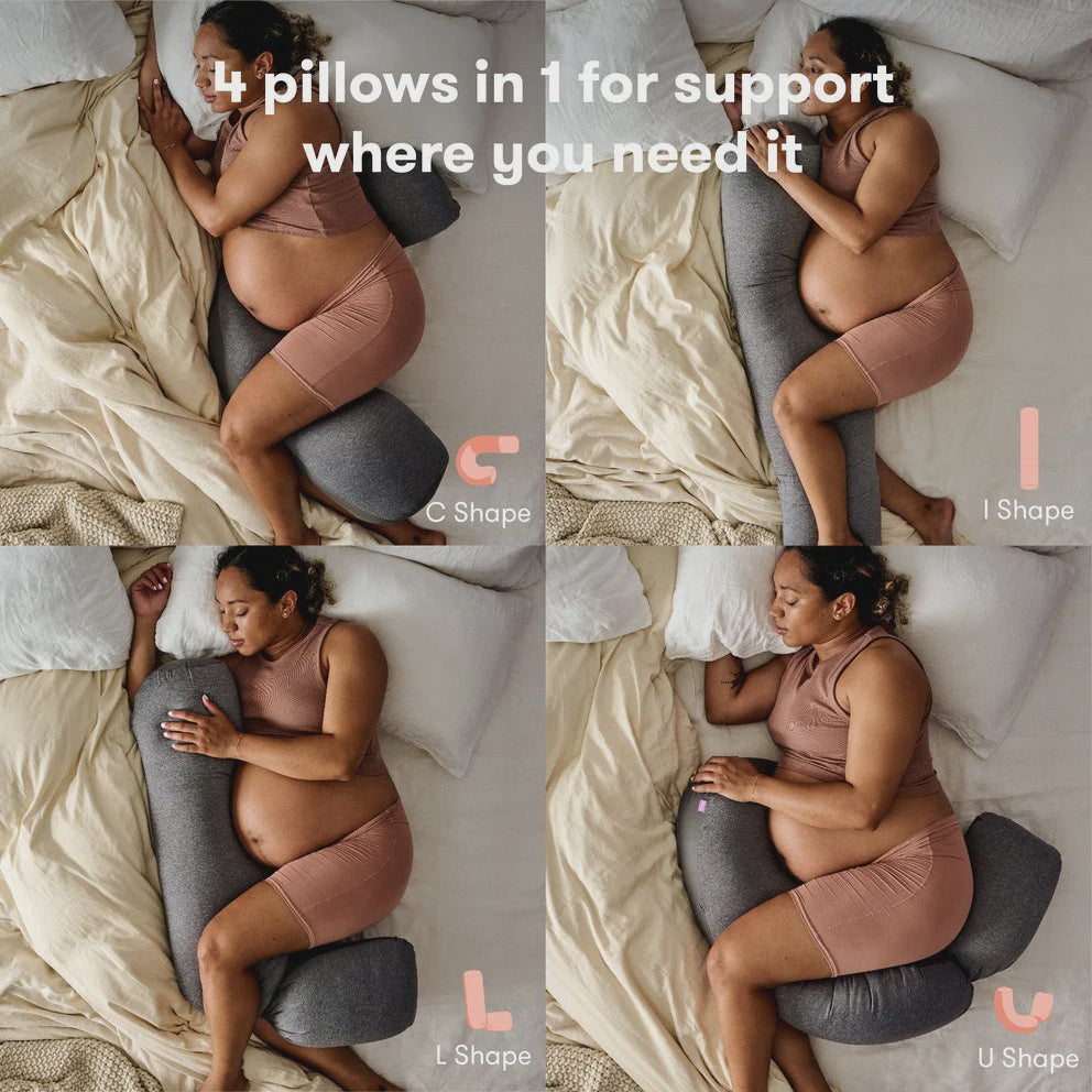 FridaMom Adjustable Keep-Cool Pregnancy Pillow