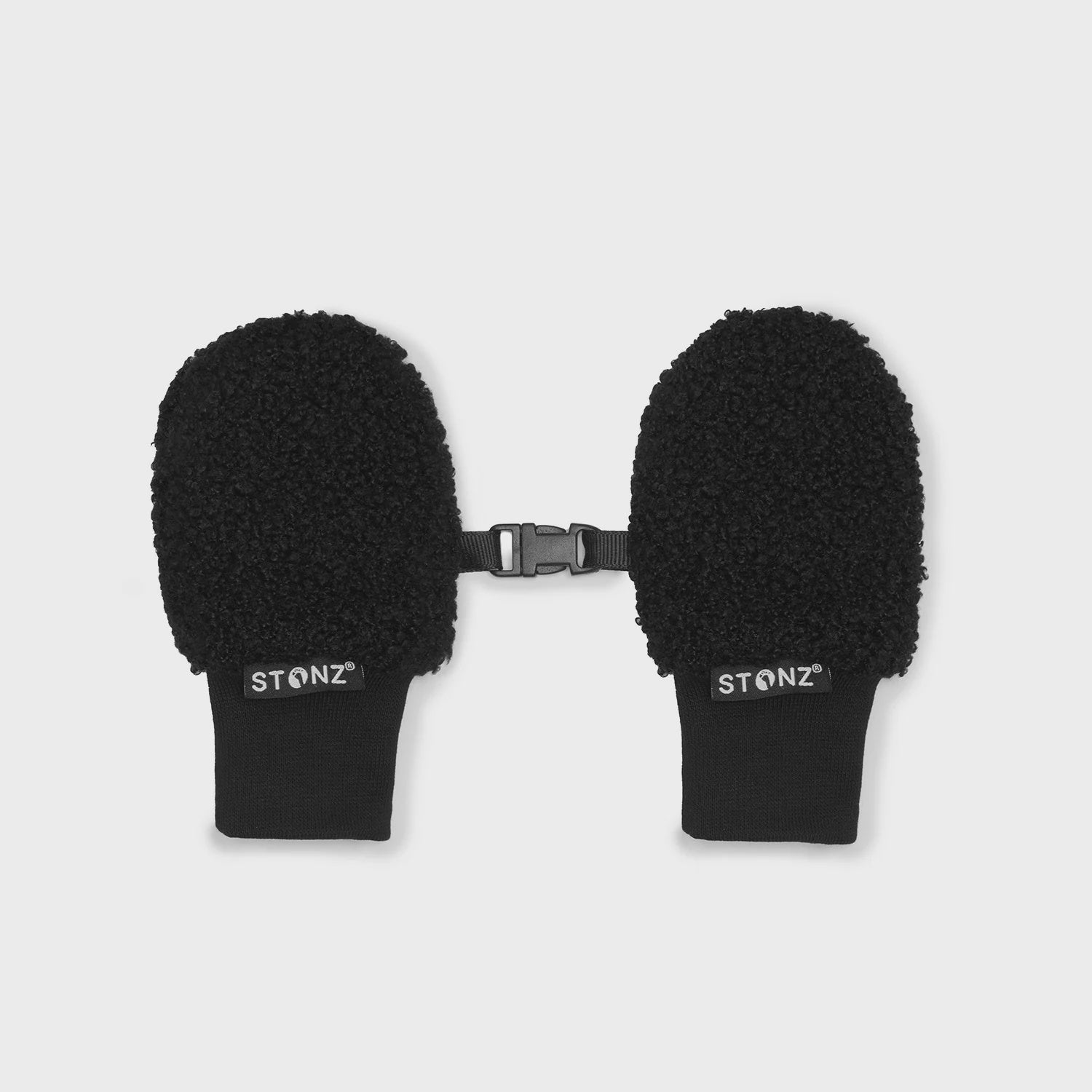 Stonz Baby Fleece Mitts - Black