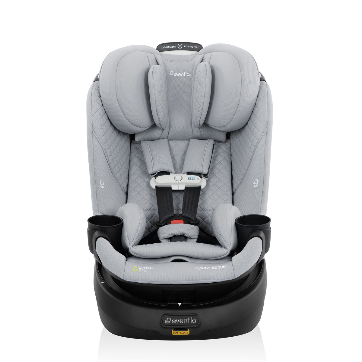evenflo Gold Revolve360 Slim 2-in-1 Rotational Car Seat with SensorSafe