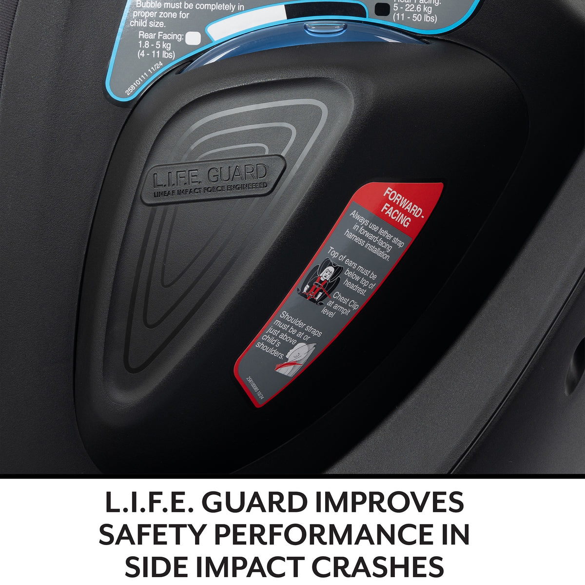 evenflo Gold Revolve360 Slim 2-in-1 Rotational Car Seat with SensorSafe