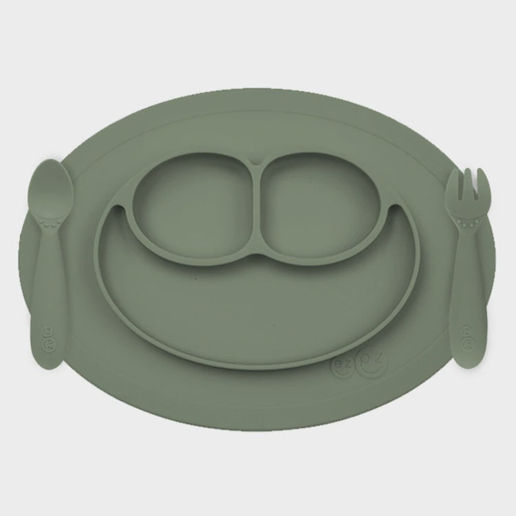 EZPZ Mini Feeding Set - Olive
