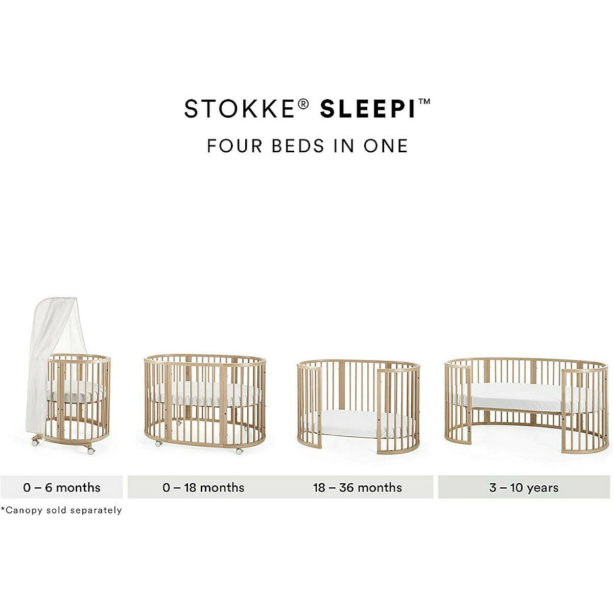 Stokke Sleepi Mini Bundle V2 - White