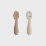 Mushie First Feeding Baby Spoons 2-Pack