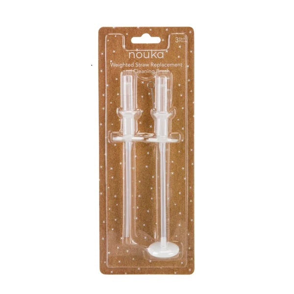 noüka Weighted Straw Replacement and Cleaning Brush Set 9oz