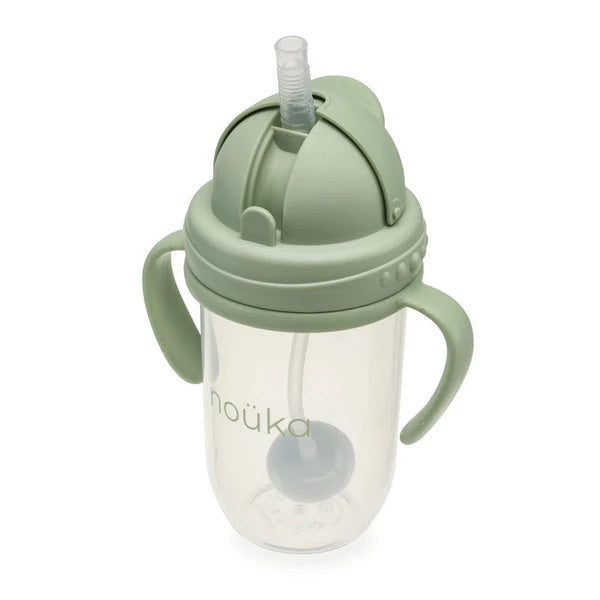 noüka Non-Spill Weighted Straw Cup 9 oz