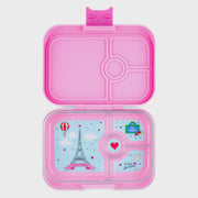 Yumbox Panino 4 Compartments - Fifi Pink With Je T'aime Tray