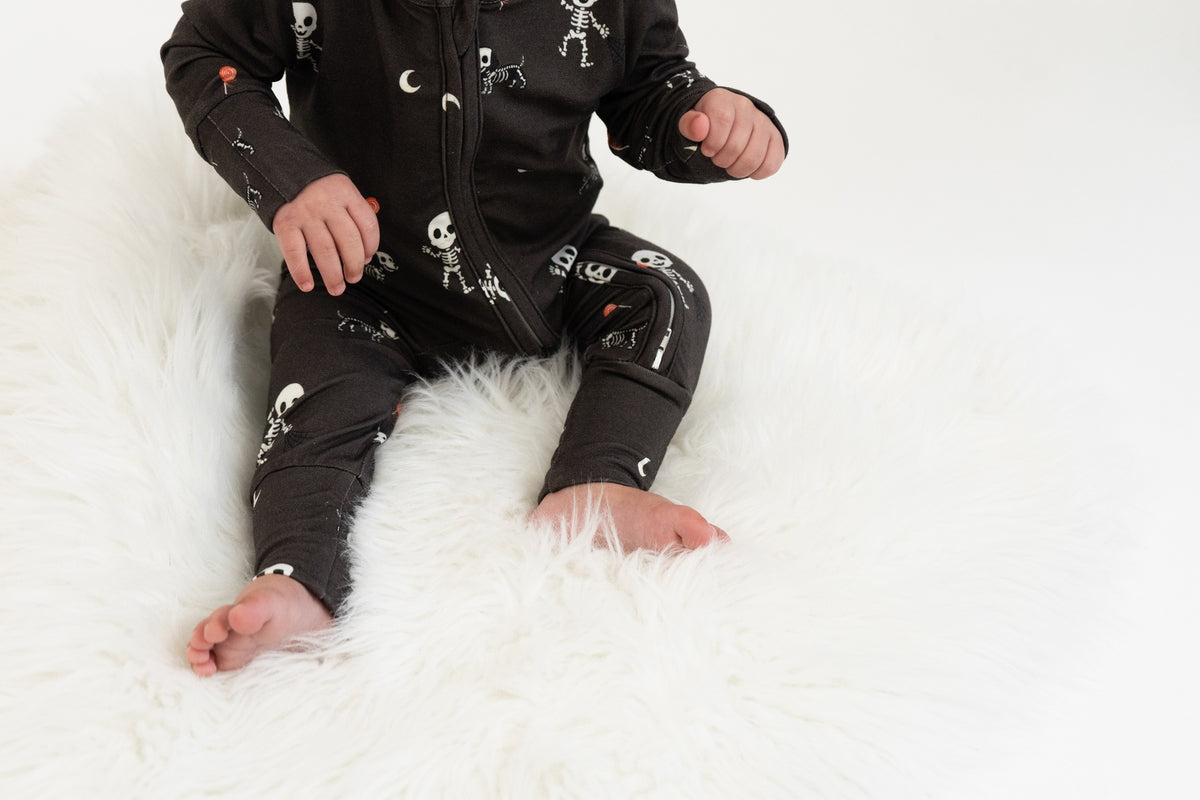 Footless Zipper Sleeper - Skullies