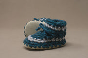 Padraig Cottage Slippers - Forest Stripe