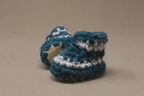 Padraig Cottage Slippers - Forest Stripe