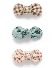 Garden Knot Bow Clips