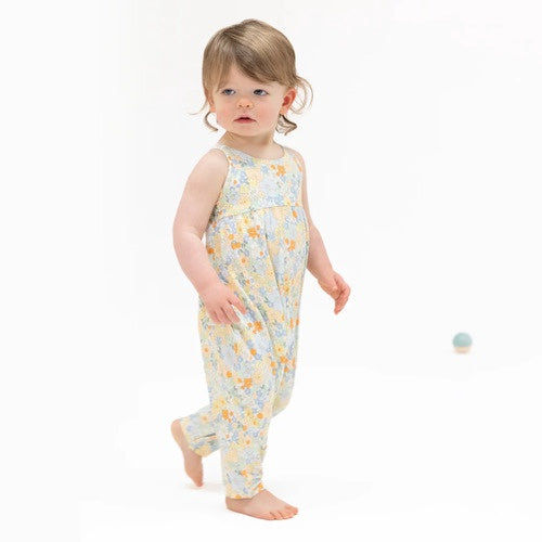 Angel Dear Tie Back Romper - Georgia Floral