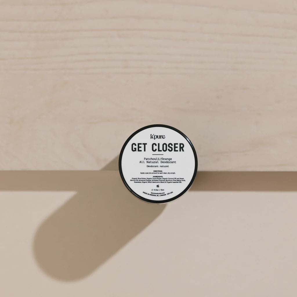 K'Pure Get Closer All Natural Deodorant