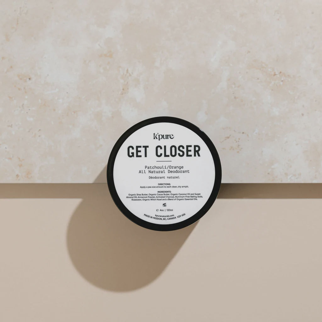 K'Pure Get Closer All Natural Deodorant