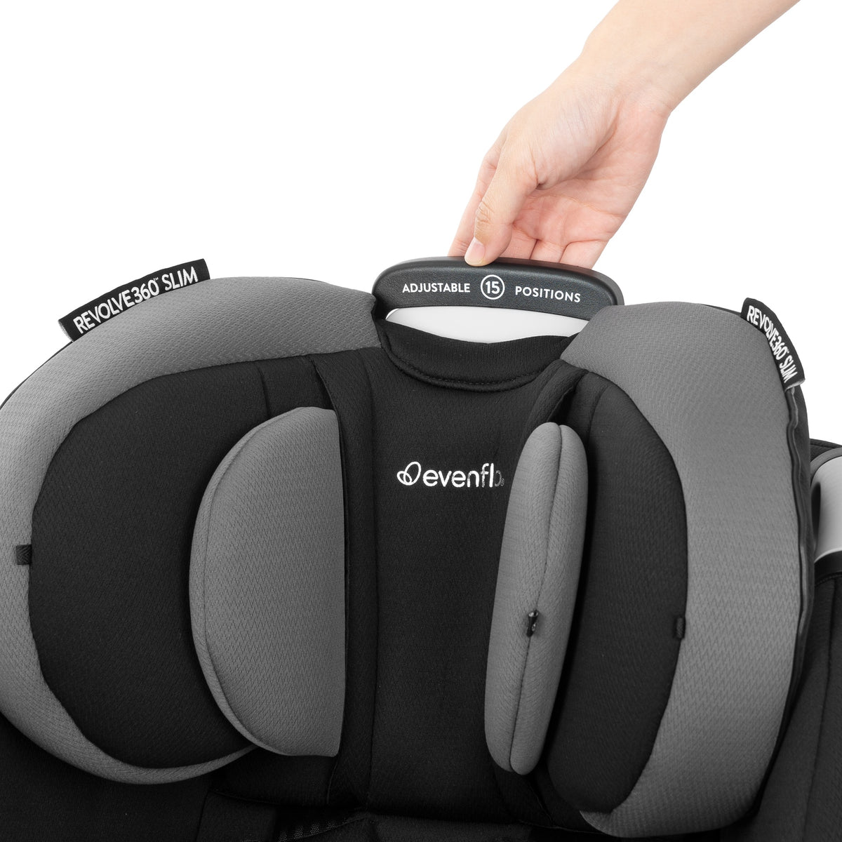 evenflo Gold Revolve360 Slim 2-in-1 Rotational Car Seat with SensorSafe