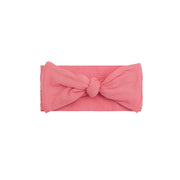 Ribbed Bamboo Headband - Candy Pink