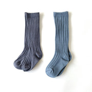 Knee High Socks 2Pack - Blue/Storm