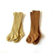 Knee High Socks 2Pack - Rust/Mustard