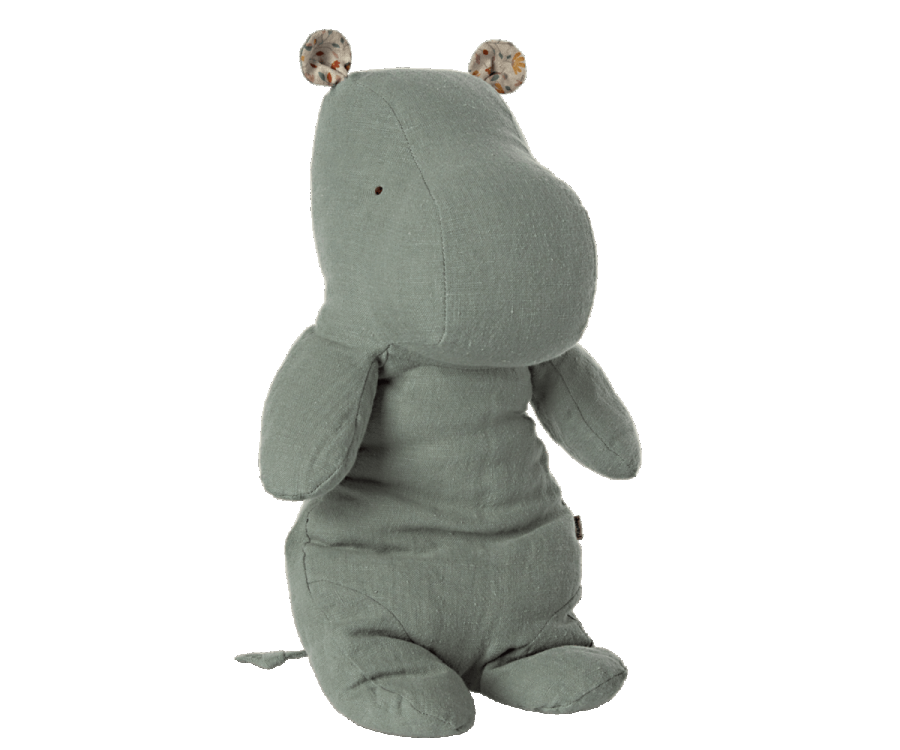 Maileg Medium Hippo - Chinos Green