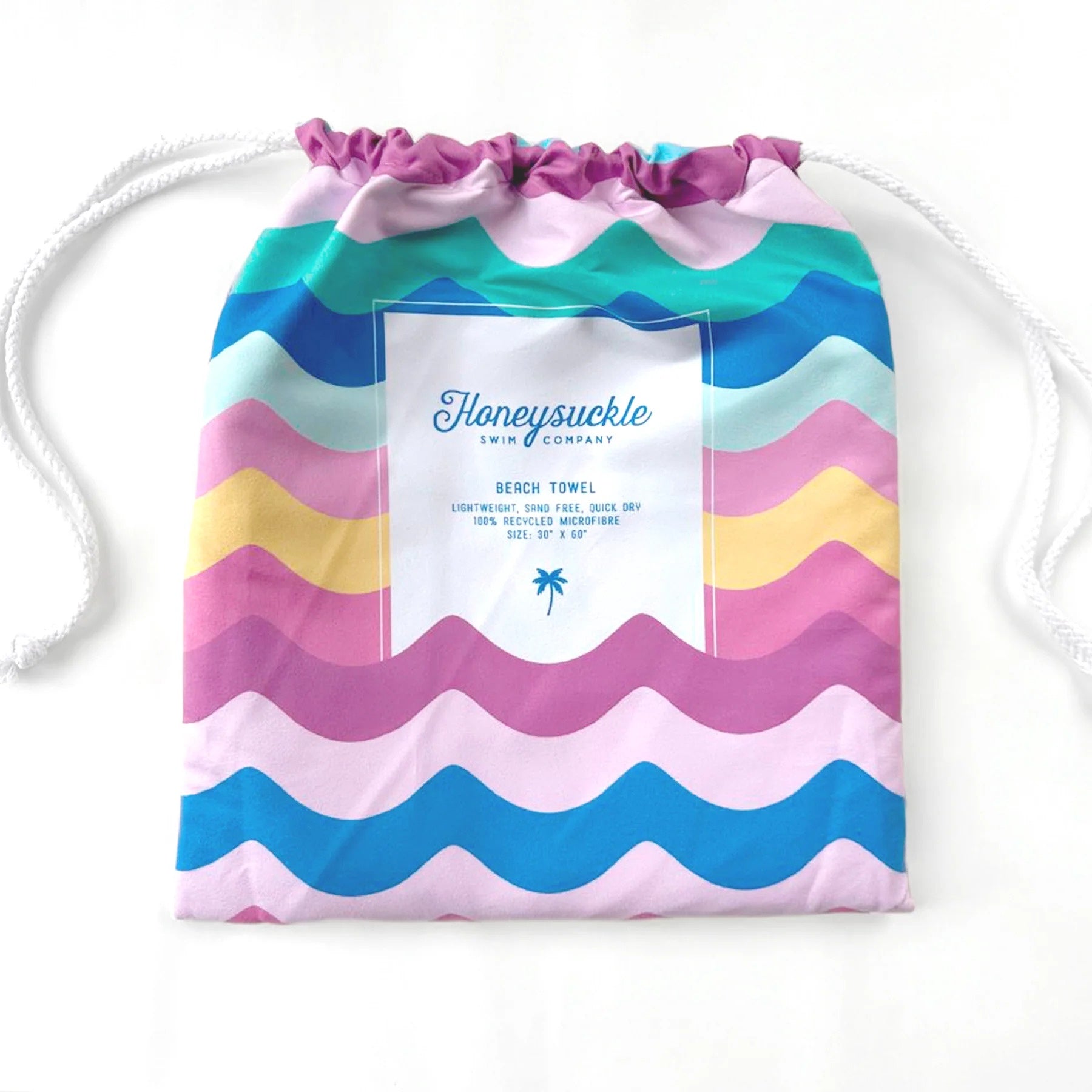 Honeysuckle Beach Towel