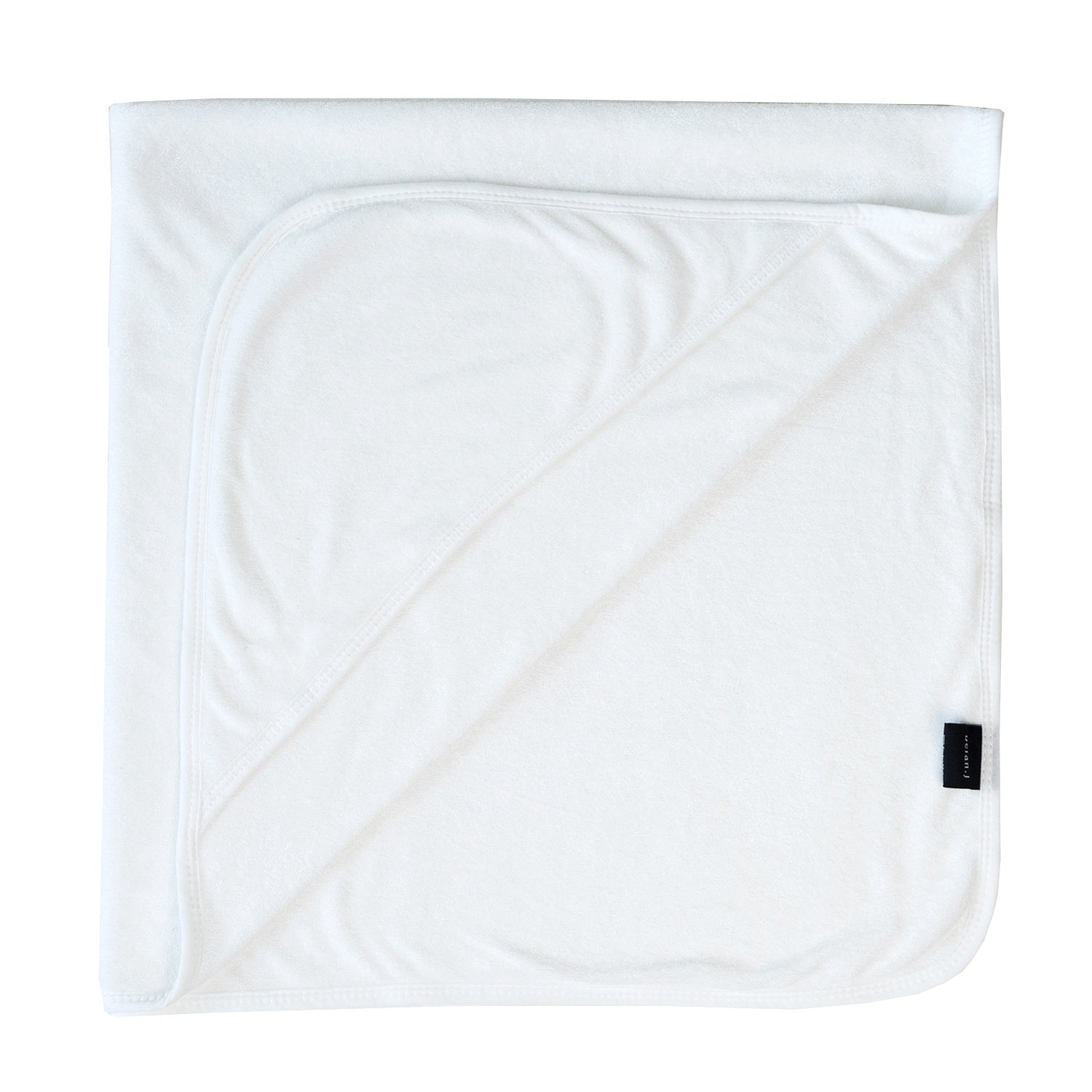 Bamboo Terry Extra Soft Hooded Towel - White