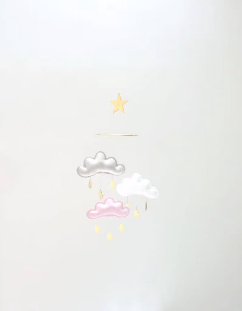 The Butter Flying Cloud Mobile - Suri