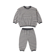 Rylee + Cru Relaxed Set - Blue Stripe