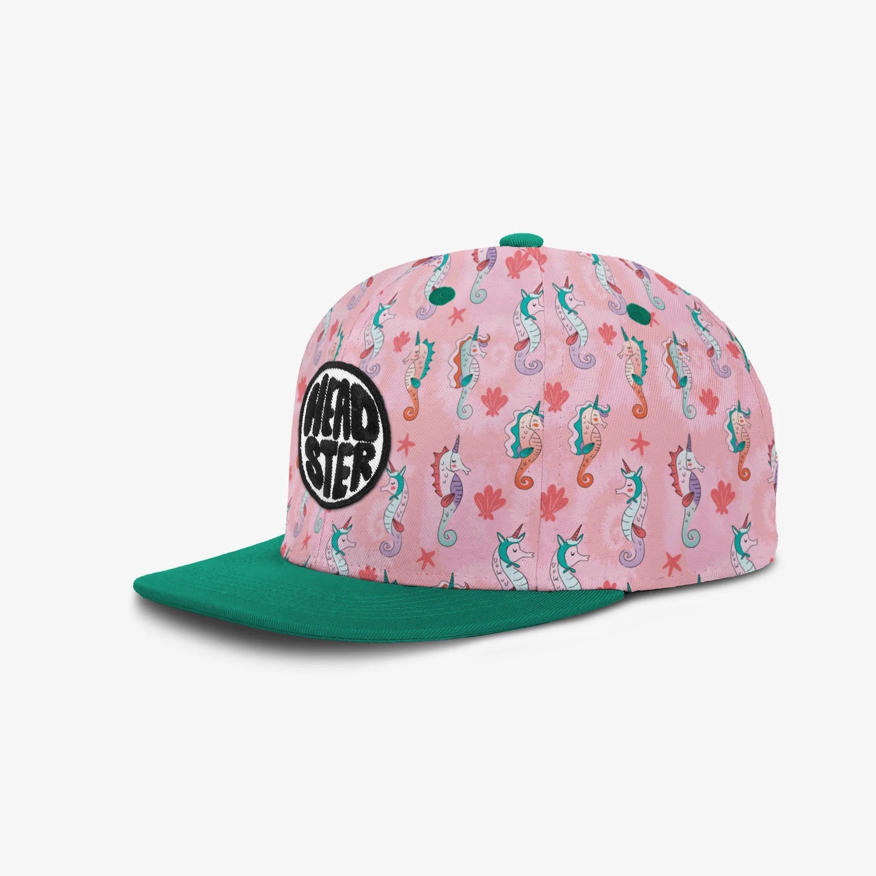 Headster Seahorse Dreams Snapback - Smart Pink