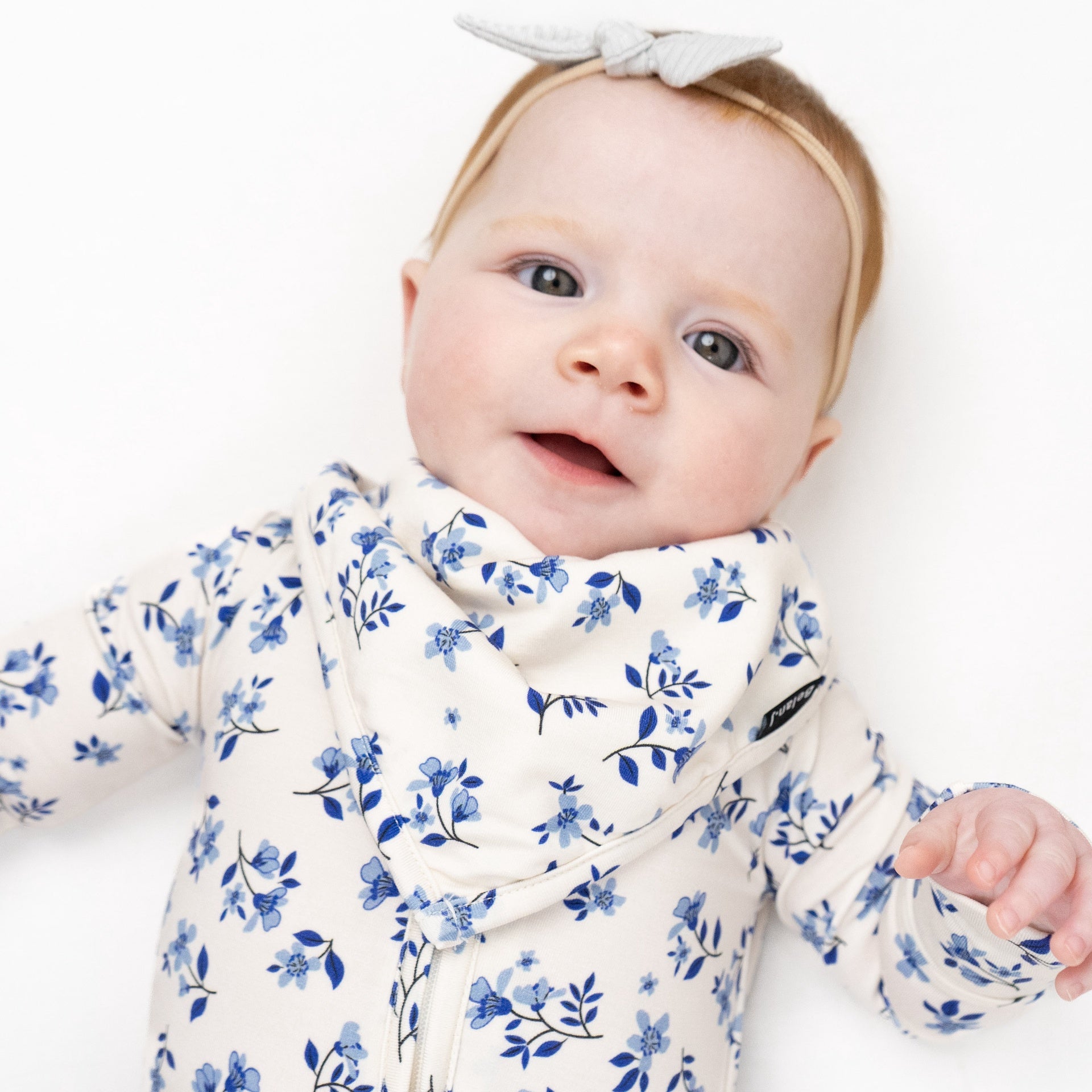 Bandana Bib - Bluebell