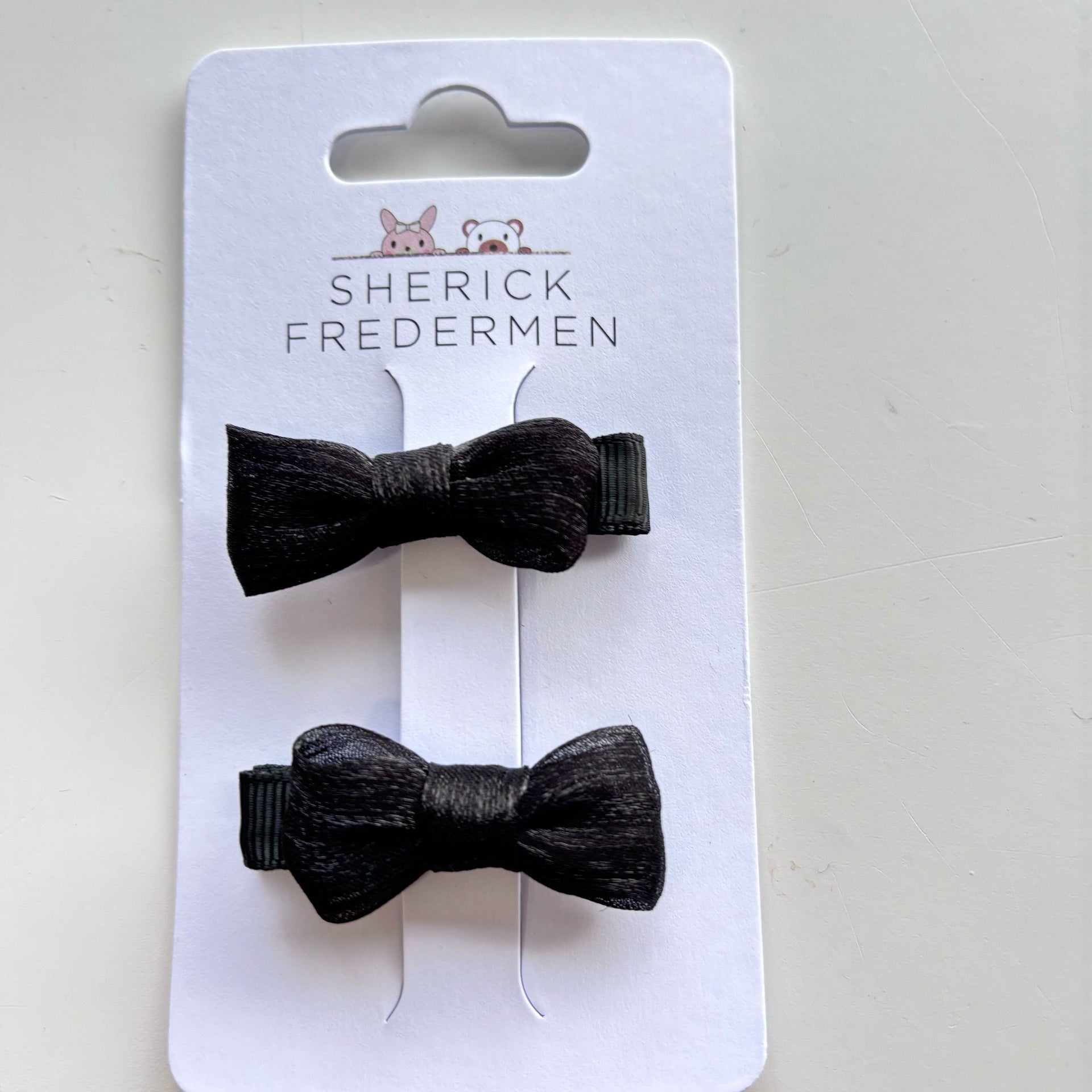 Sherick Fredermen Lurex Bow Hair Clips