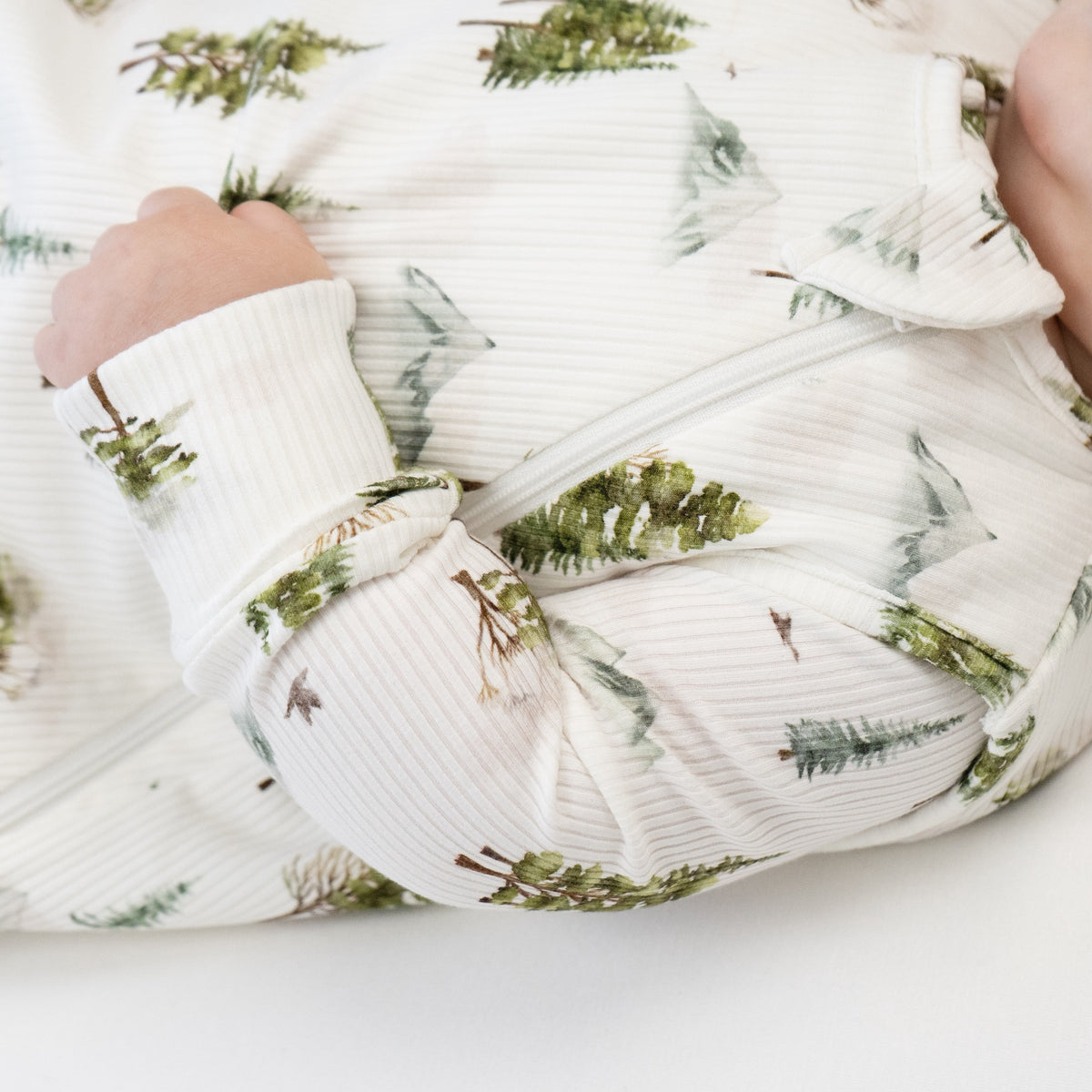 2.5 TOG Ribbed Bamboo Sleep Sack - Misty Forest