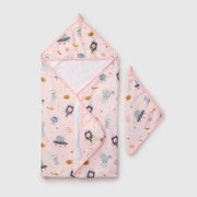 Loulou Lollipop Hooded Towel Set - Astro Explorers