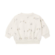 Quincy Mae Relaxed Sweatshirt - Deer