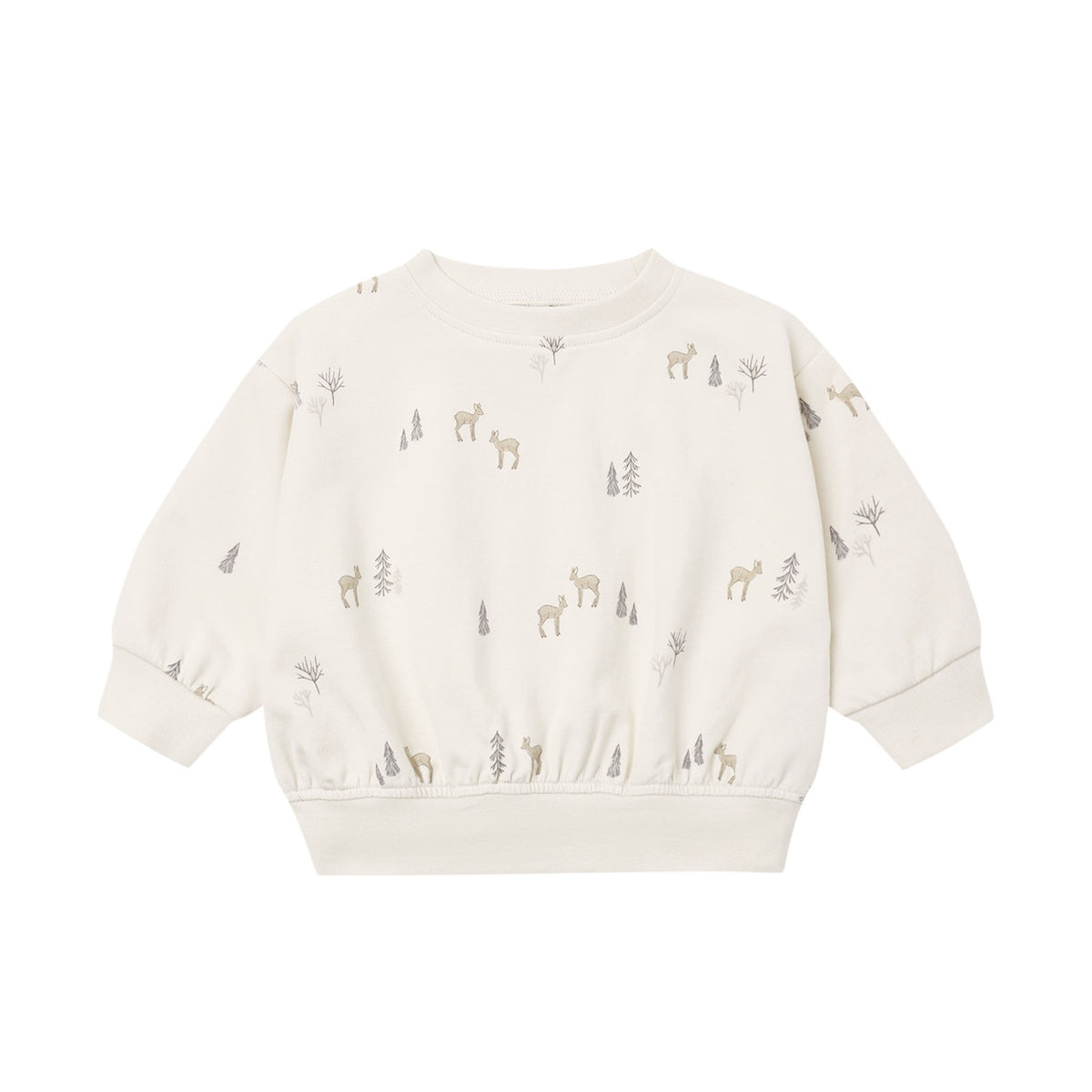 Quincy Mae Relaxed Sweatshirt - Deer