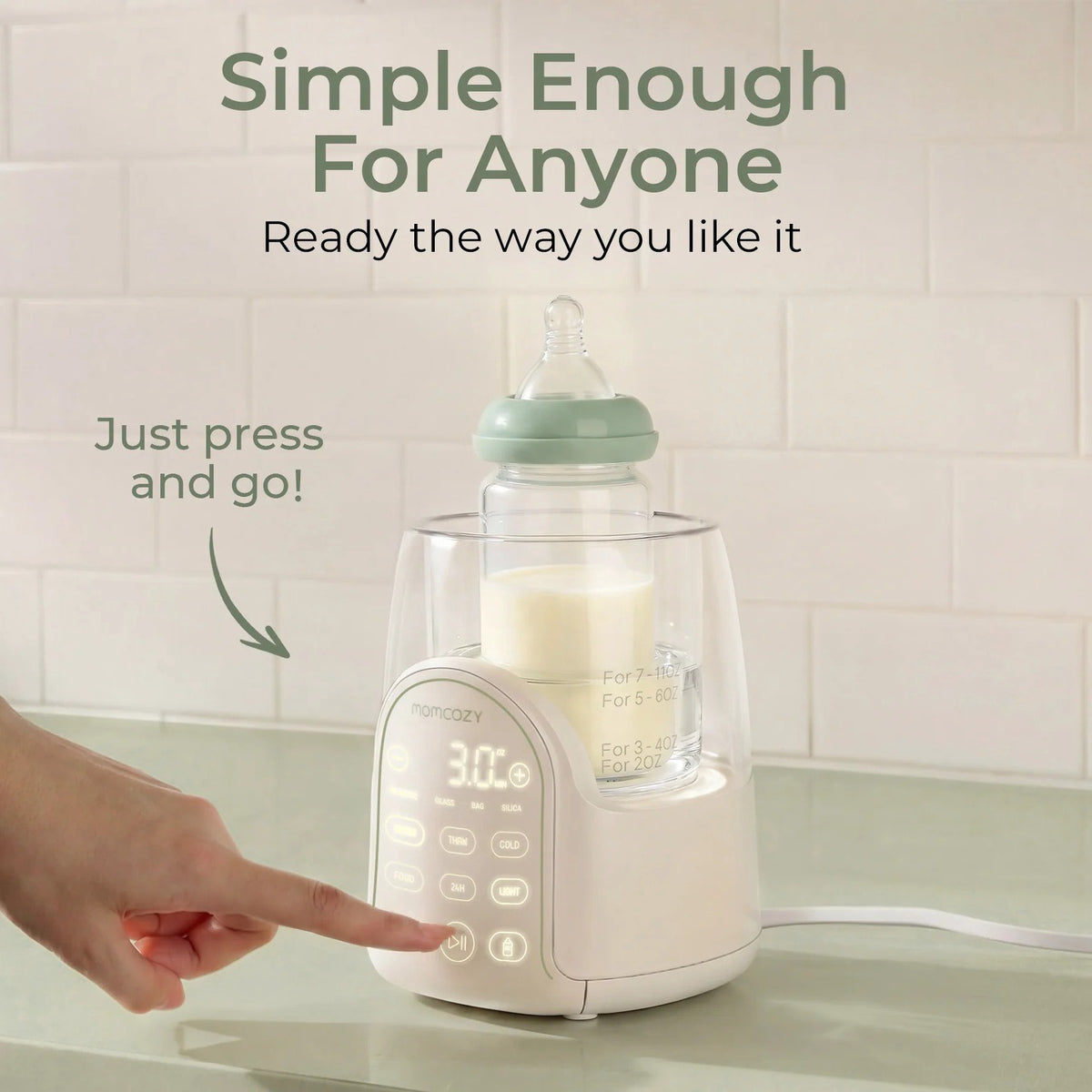 Momcozy Night Pro Baby Bottle Warmer