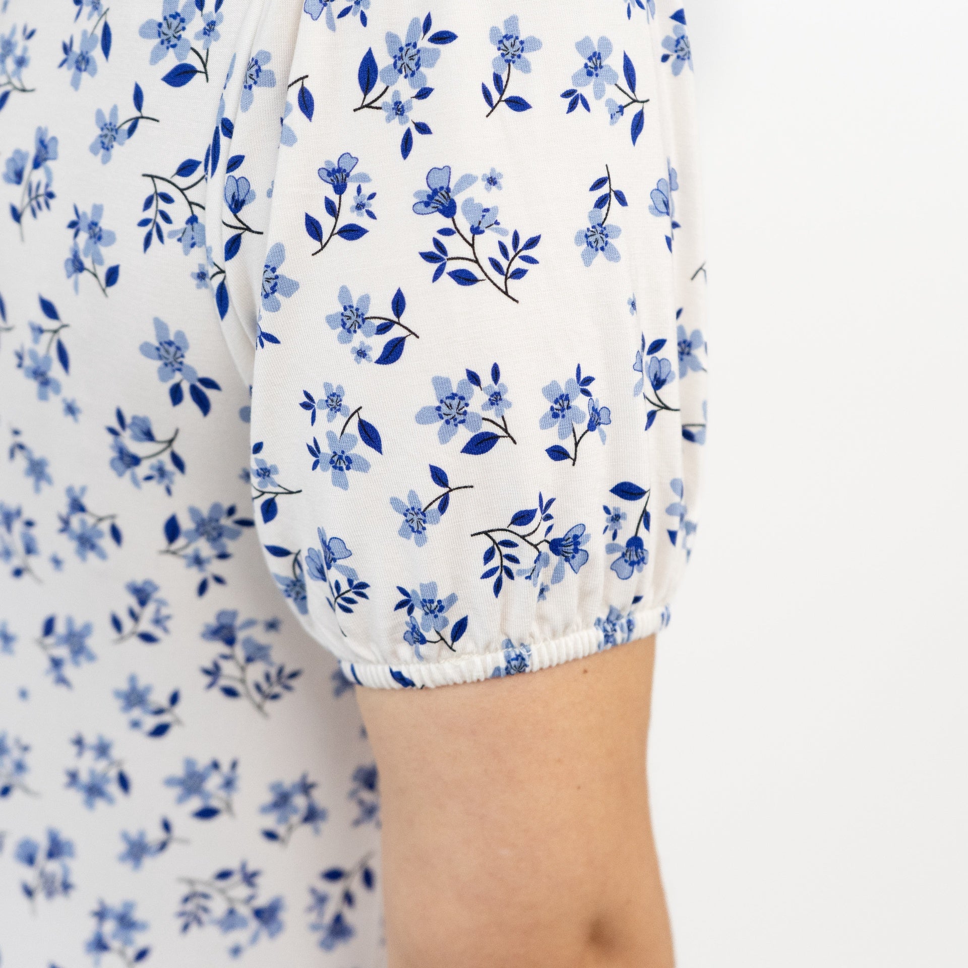 Women's S/S Tiered Dress - Bluebell