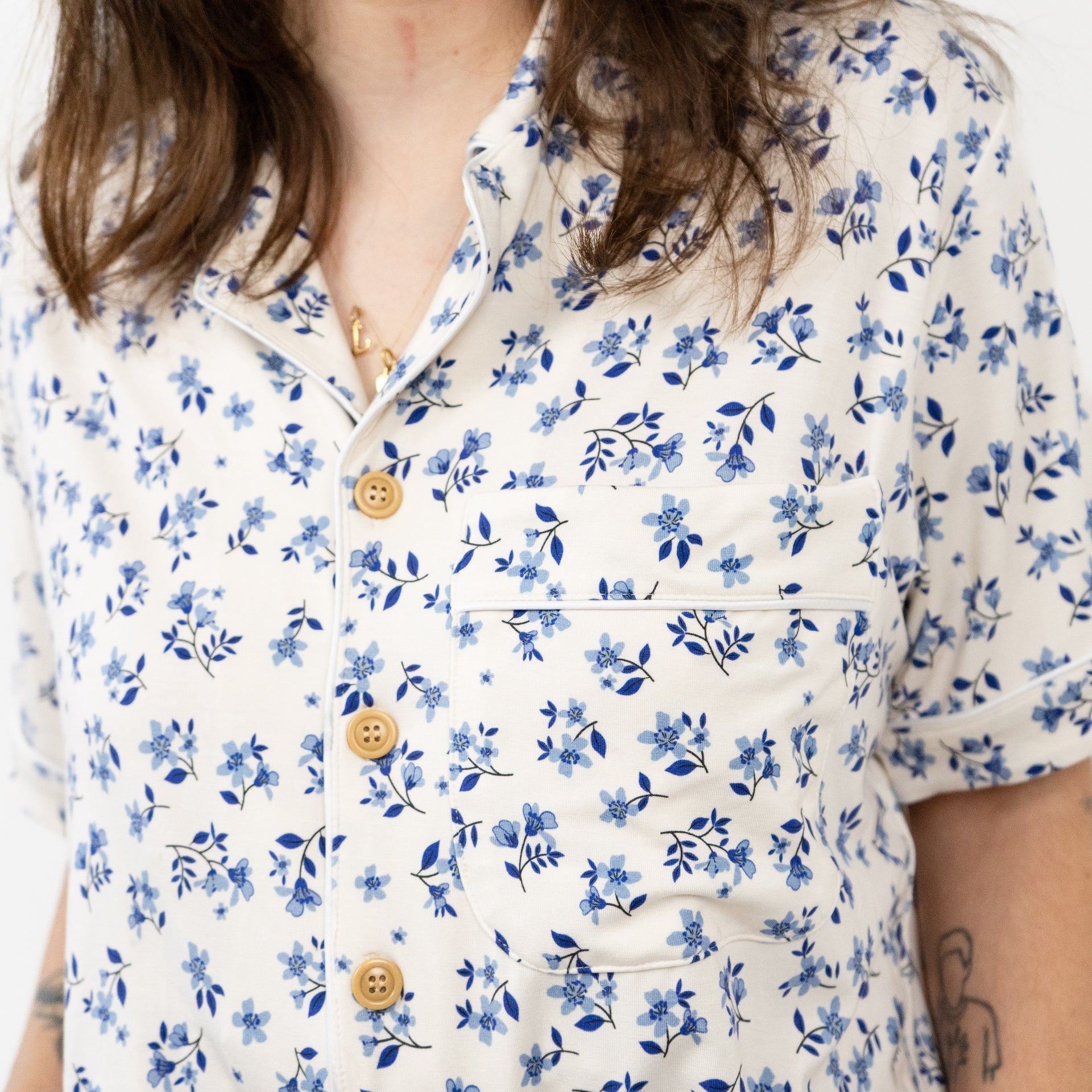 Women's Classic S/S PJ Set - Bluebell