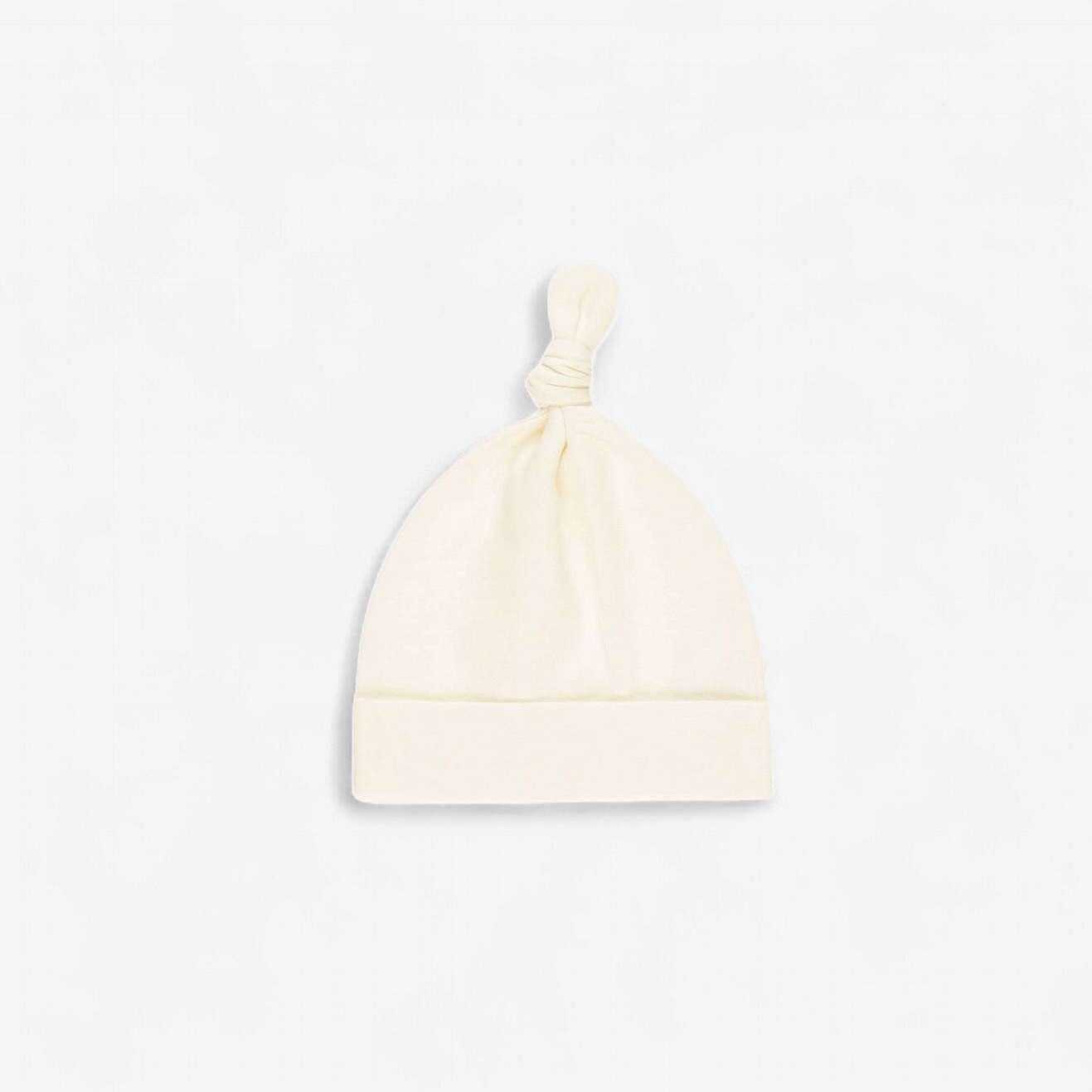 Quincy Mae Knotted Baby Hat - Ivory