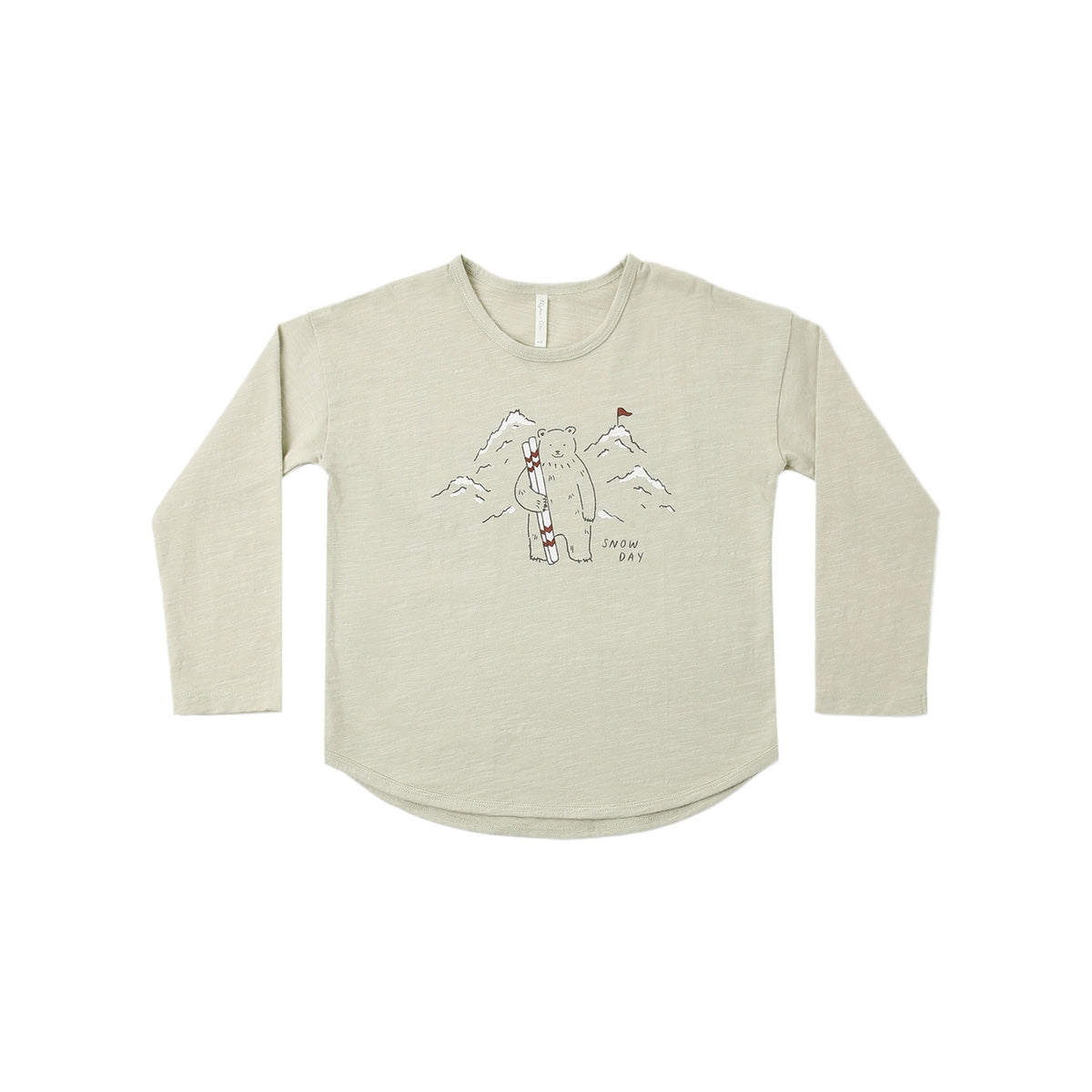Rylee + Cru Long Sleeve Tee - Snow Day