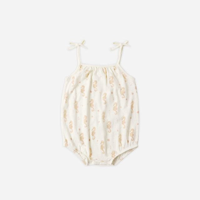 Rylee + Cru Nala Romper - Seahorse