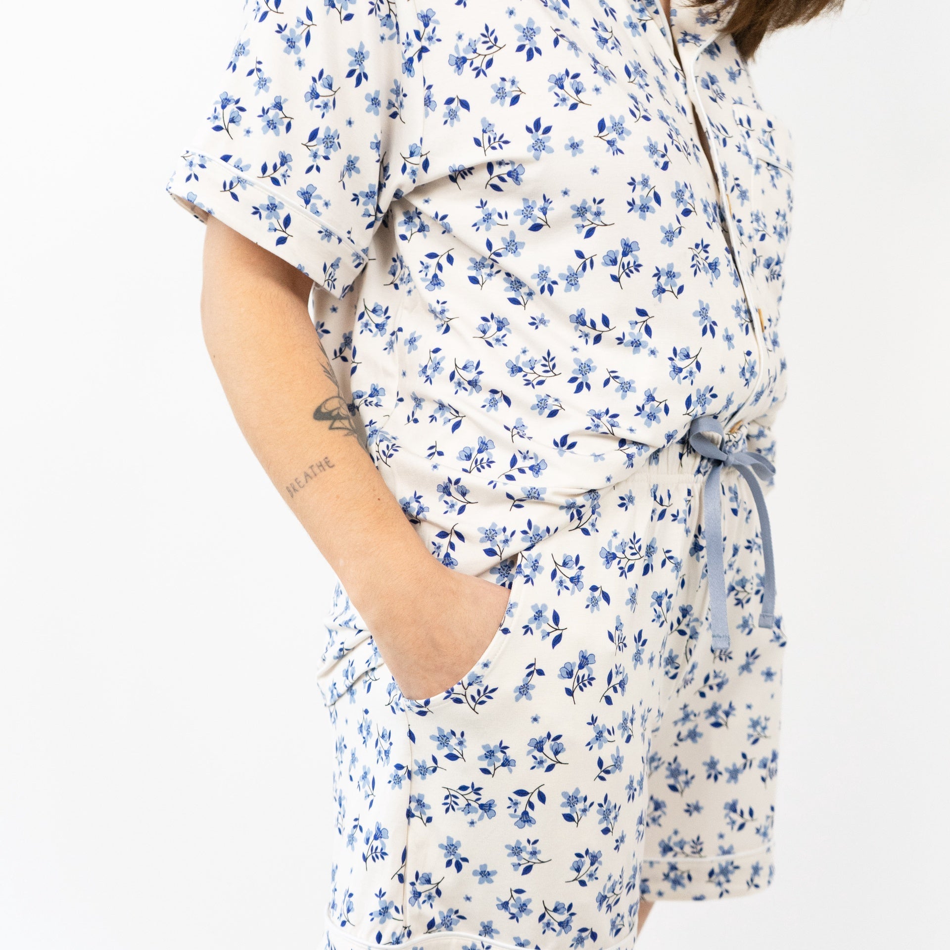 Women's Classic S/S PJ Set - Bluebell