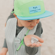 Current Tyed Clothing Waterproof Snapback - Neon Colour Block
