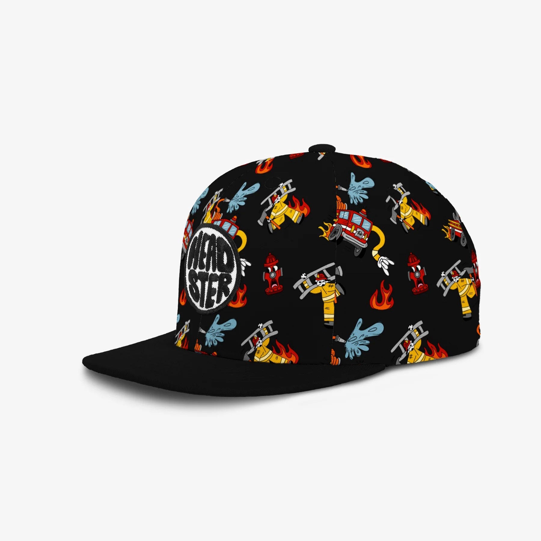 Headster Rescue Snapback - Black