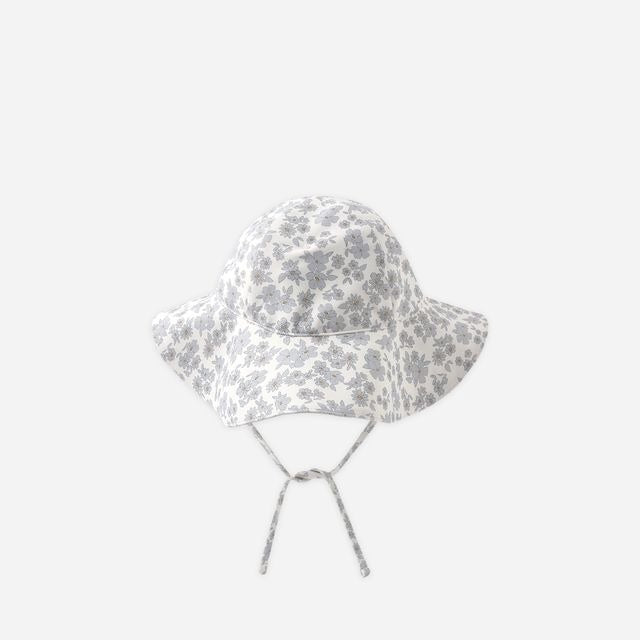Quincy Mae Sun Hat - Blue Floral