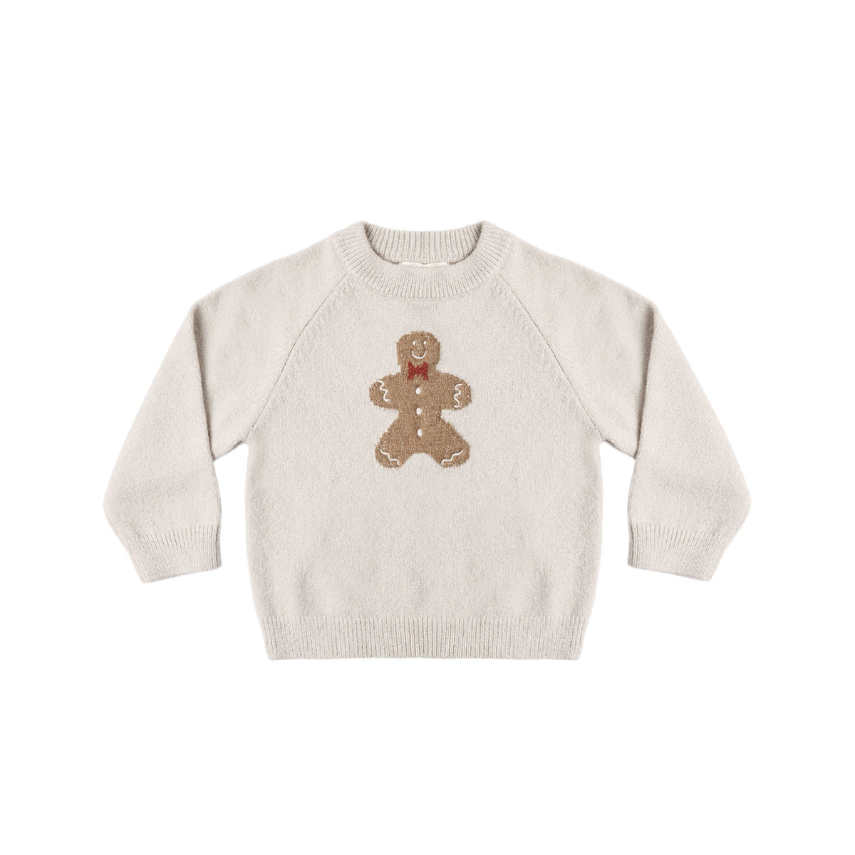 Rylee + Cru Relaxed Raglan Sweater - Gingerbread Man