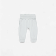 Quincy Mae Cotton Baby Pant - Fog