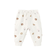 Quincy Mae Relaxed Fleece Sweatpants - Critters