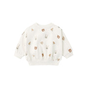 Quincy Mae Relaxed Fleece Sweatshirt - Critters