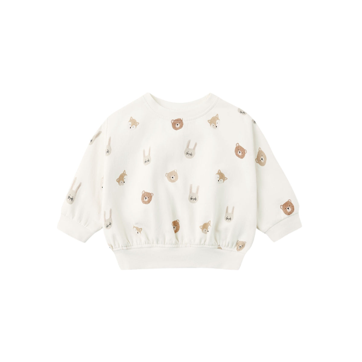 Quincy Mae Relaxed Fleece Sweatshirt - Critters