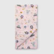 Loulou Lollipop Muslin Swaddle - Astro Explorers